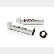 Головка свечная 3/8" 14 мм TOPTUL (BAAX1214)