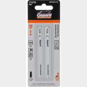 Пилка для электролобзика 100х75 мм GEPARD по алюминию T127D 2 штуки (GP0633-01) 
