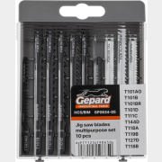 Набор пилок для электролобзика GEPARD 10 штук (GP0634-05)  