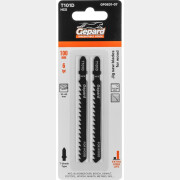 Пилка для электролобзика GEPARD по дереву T101D 2 штуки (GP0631-07)