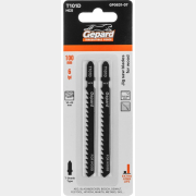 Пилка для электролобзика GEPARD по дереву T101D 2 штуки (GP0631-07)