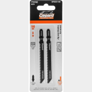 Пилка для электролобзика GEPARD по дереву T111C 2 штуки (GP0631-08)