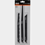 Полотно для сабельной пилы GEPARD по дереву набор 3 штуки (GP0643-01)