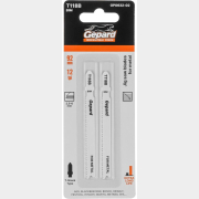 Пилка для электролобзика GEPARD по металлу T118B 2 штуки (GP0632-02)