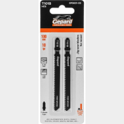 Пилка для электролобзика GEPARD по дереву T101B 2 штуки (GP0631-03)