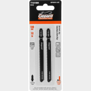 Пилка для электролобзика 100х75 мм GEPARD по дереву T101BR 2 штуки (GP0631-05) 