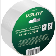 Скотч упаковочный 48 мм 150 м ВОЛАТ (54048-150)
