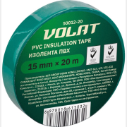 Изолента ПВХ 15 мм 20 м ВОЛАТ зеленая (50012-20)