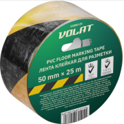 Лента оградительная клейкая 50 мм 25 м ВОЛАТ (53050-25)