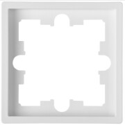 Рамка BYLECTRICA Carre белая (ЮЛИГ.735212.591)