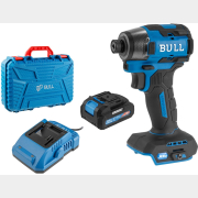 Шуруповерт (винтоверт) ударный аккумуляторный BULL CID 2218 XLTpro SET (1329953)