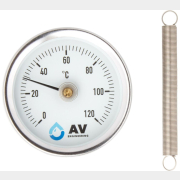 Термометр стрелочный AV ENGINEERING накладной (AVE404002)