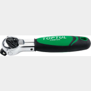 Трещотка 1/4"-1/2" 72 зуба 160 мм двухсторонняя TOPTUL (CJMM1616)