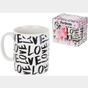 Кружка керамическая PERFECTO LINEA Love-1 350 мл (30-062613)