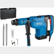 Перфоратор BULL BH 5001 в чем. 1500 Вт, 5-15 Дж, 50 мм, 2 реж. + 1 зуб., 1 сверло, SDS-max, рег. об. (1333955)
