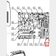 Основная плата для сварочного аппарата Altena S2200 (101327-31)