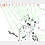 Клемма для зарядного автомобильного устройства Solaris St-652 (ST-652-02-1)