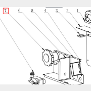 Держатель катушки проволоки для сварочного аппарата Altena S2200 (101327-7)