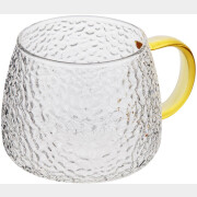 Кружка стеклянная PERFECTO LINEA Symphony Golden 450 мл (30-004501)