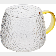 Кружка стеклянная PERFECTO LINEA Symphony Golden 450 мл (30-004501)