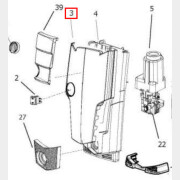Панель передняя для мойки высокого давления Eco Hpw-1825Rse (00042-02272)