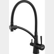 Смеситель для кухни AV ENGINEERING Lux D35 черный (AVLUX4-A49BL)