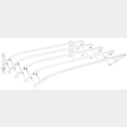 Сушилка для белья настенная складная NIKA 120х45х18,5 см белый (СН120Б)