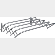 Сушилка для белья настенная складная NIKA 120х45х18,5 см серый (СН120С)