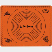 Коврик для теста с мерными делениями 50х40 см PERFECTO LINEA Handy оранжевый (23-504022)