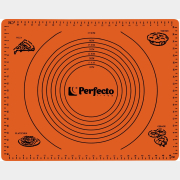 Коврик для теста с мерными делениями 50х40 см PERFECTO LINEA Handy оранжевый (23-504022)