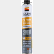 Клей-пена монтажная SOLIDE Cement 850 мл (SL-20420-1)