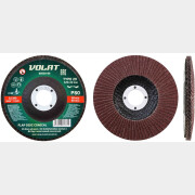 Круг лепестковый 125х22 мм P80 конический ВОЛАТ (80520-80)