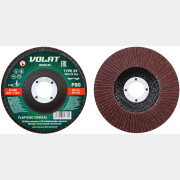 Круг лепестковый 125х22 мм P80 конический ВОЛАТ (80520-80)