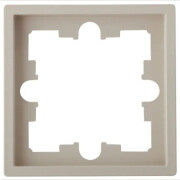 Рамка BYLECTRICA Carre песочная (ЮЛИГ.735212.591 песочн)