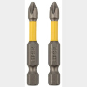 Бита для шуруповерта магнитная PH2 50 мм KRANZ Impact 2 штуки (KR-92-0441)