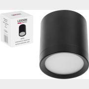 Светильник точечный накладной GX53 15 Вт LEIDEN ELECTRIC черный (807108)