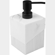 Дозатор для жидкого мыла PERFECTO LINEA Element Marble белый (35-618701)