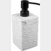 Дозатор для жидкого мыла PERFECTO LINEA StoneWave белый (35-130811)