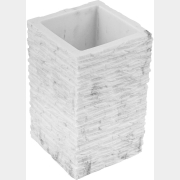 Стакан PERFECTO LINEA StoneWave белый (35-130812)