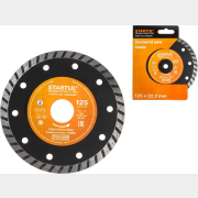 Круг алмазный 125х22.2 мм универсальный STARTUL Standart Turbo (ST5072-125)