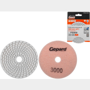 Алмазный гибкий шлифовальный круг (черепашка) d 100 мм P3000 GEPARD (GP5022-3000)