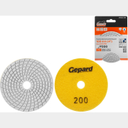 Алмазный гибкий шлифовальный круг (черепашка) d 100 мм P200 GEPARD (GP5022-200)