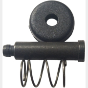 Кнопка стопора с осью в сборе для болгарки WORTEX AG1207-3 (AG1251-10+13+14)