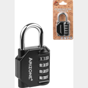 Замок навесной кодовый ARIZONE черный (32-428001)