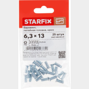 Шток эксцентрика 6,3x13 мм STARFIX евровинт 25 штук (SMZ1-88238-25)