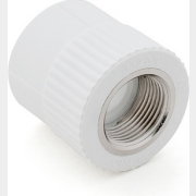 Муфта ПП 20х1/2" с внутренней резьбой белая РосТурПласт (10652)