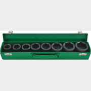 Набор головок ударных 3/4" 22-41 мм 6 граней 8 предметов TOPTUL (GDAD0806)