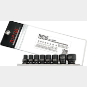 Набор головок ударных 3/8" 8-19 мм 8 предметов на подвесе TOPTUL (GDAG0801)