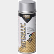 Краска аэрозольная INRAL Metallic Spray серебряный 400 мл (26-7-8-005)