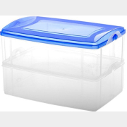 Контейнер пластиковый для обеда двойной DRINA Frigo 2х2,2 л (10175)